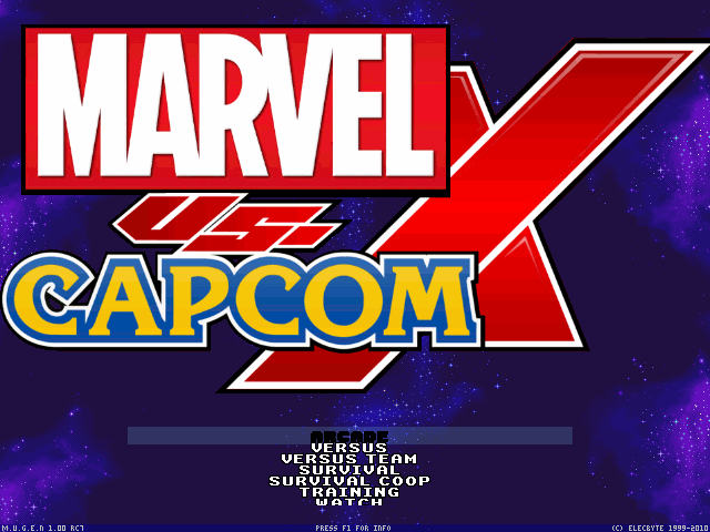 Marvel vs Capcom X by HardWork REUPLOADED BY RAMON GARCIA