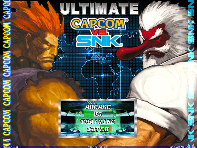 Ultimate Capcom VS SNK MUGEN Screenpack 1.0