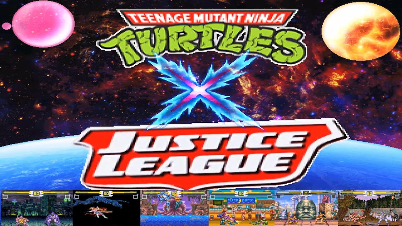 Teenage Mutant Ninja Turtles X Justice League by Kamekaze & News Team 6