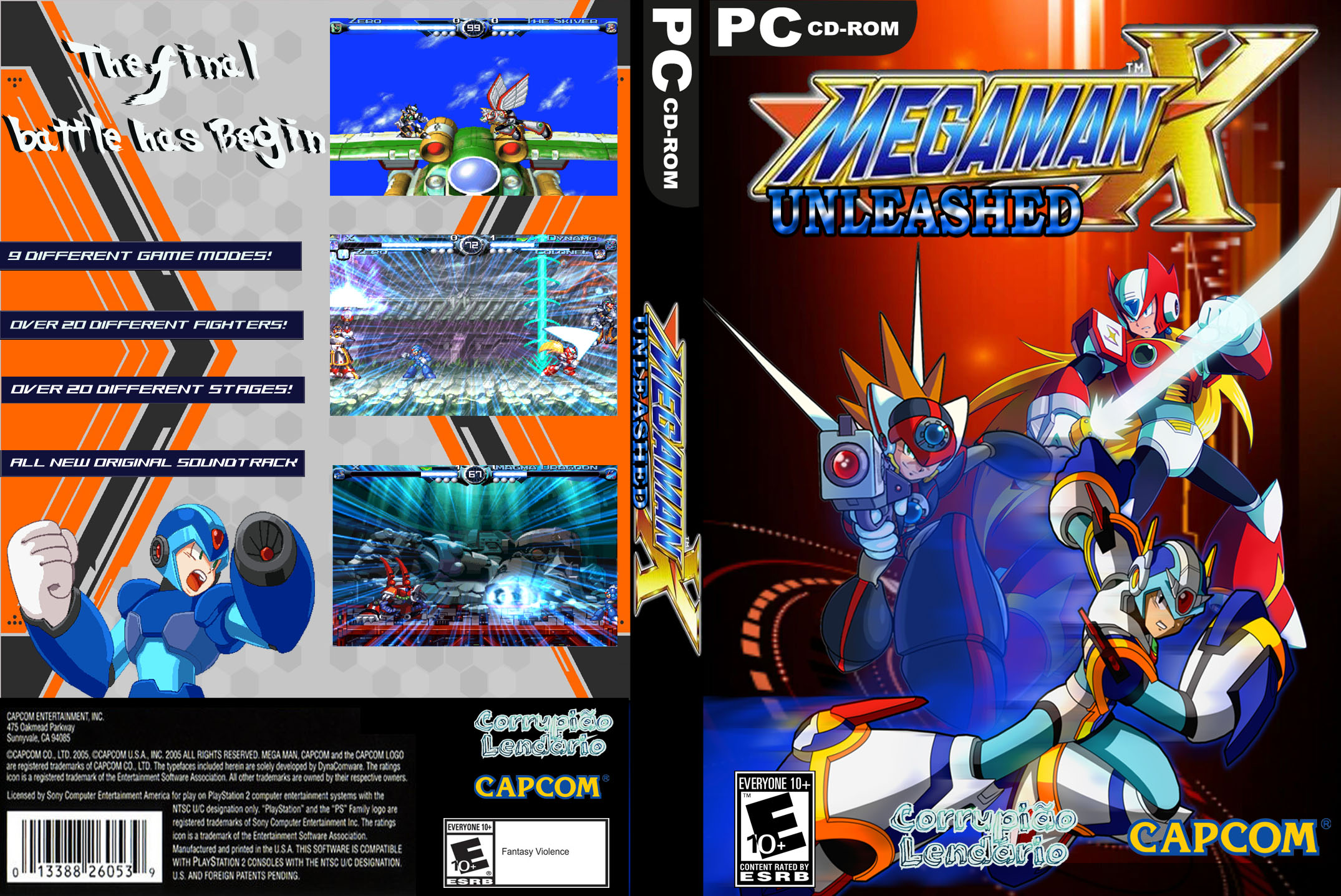 Megaman X Unleashed Final Version Complete Edition
