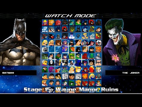DC Mugen Game by Mugenation Android & PC