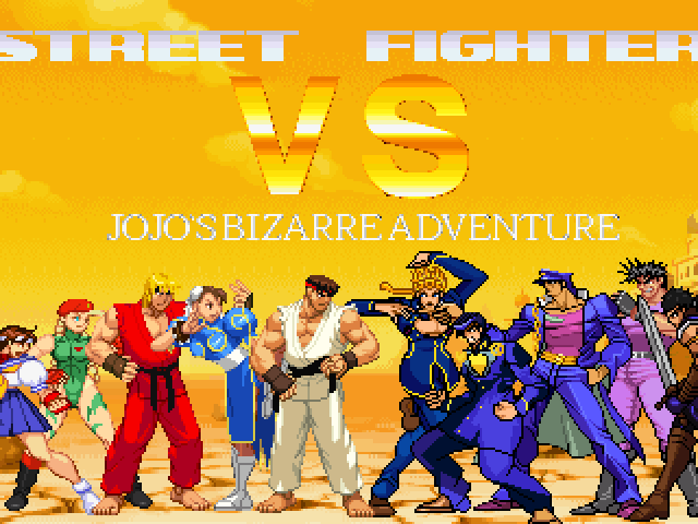 Street Fighter VS JoJo's Bizarre Adventure Beta (By Kakyoin-Kun)