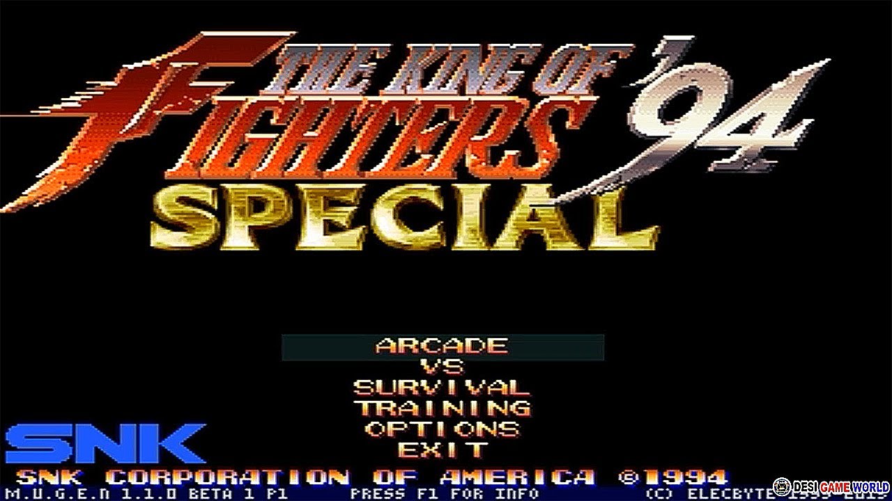 The King of Fighters 94' Remake Special Mugen