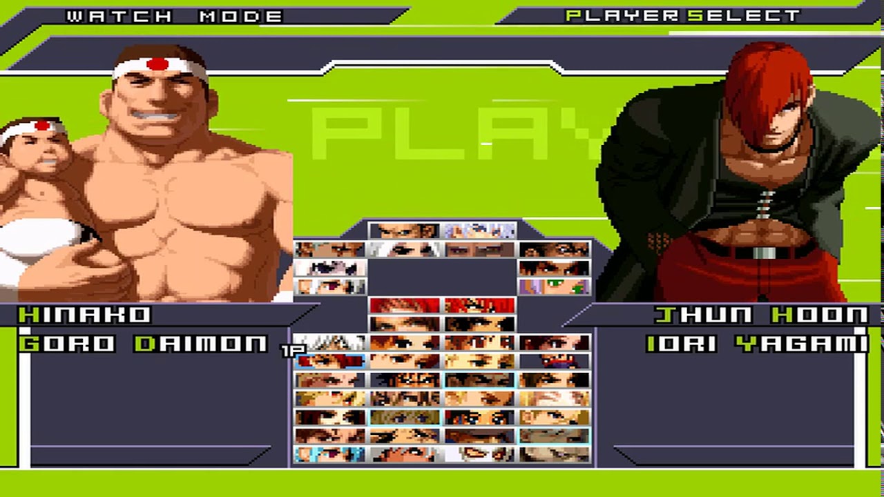 The king of fighters Memorial Vanilla [first version] [close]
