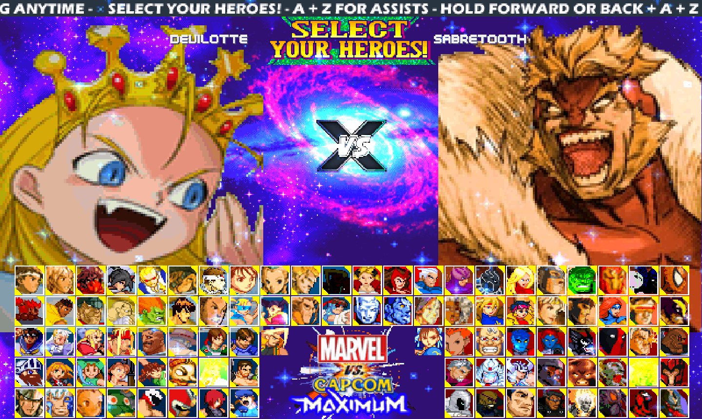 Marvel vs. Capcom Maximum by Pizzahighfive [OLD VERSION] (with the add004's Tag) [UPDATED UNTIL CHAR MvC_AlphaChun-Li IN 04-12-20]-RAMON GARCIA