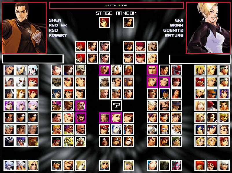 MUGEN.KOF.Z.(2.0) King of Fighters jogo MUGEN. KOF.Z. (2.0) [RARE MUGEN]