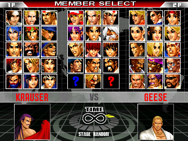 THE KING OF FIGHTERS 98 ULTIMATE MATCH FINAL MUGEN [RARE VERSION] [OPEN]
