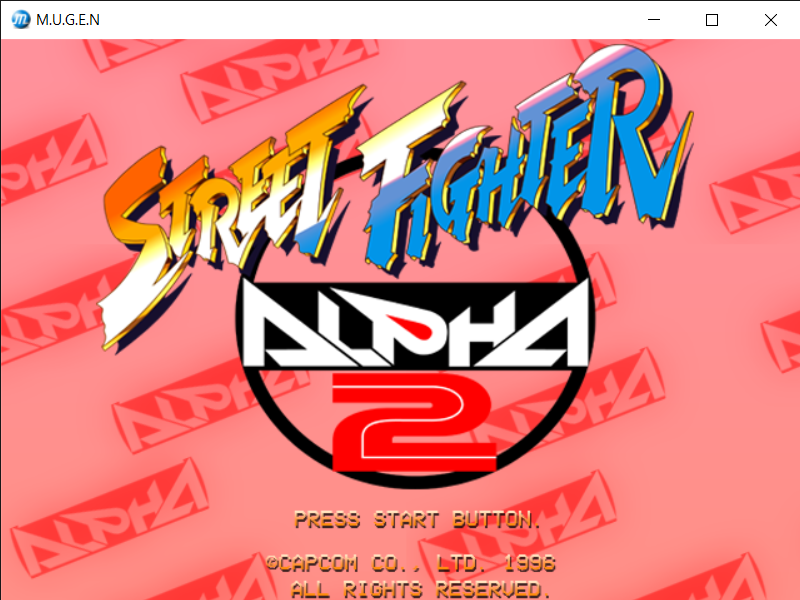 Street Fighter ALpHA 2 (Tahan's Edit)
