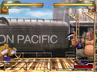 Capcom vs SNK 2 - Train stage