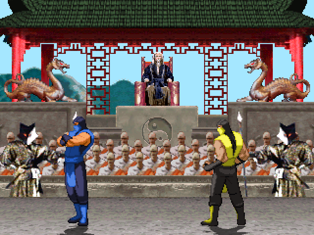 Mortal Kombat - The Courtyard