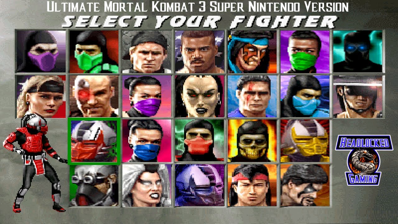 SNES Style Ultimate Mortal Kombat 3! [MK Komplete 2021 MK 1&2 Combo Version]