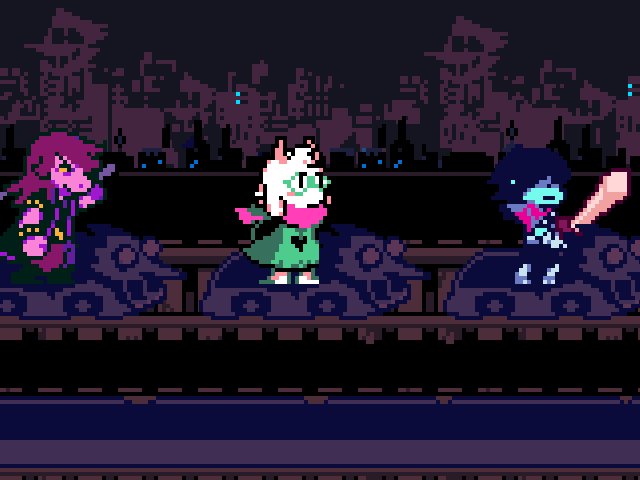 Deltarune - The Mansion's Basement (Neo-Spamton stage)