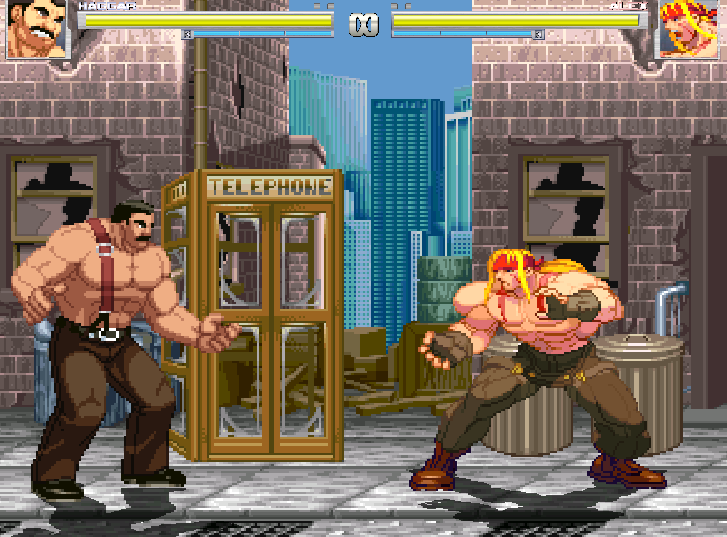 Final Fight Arcade first stage