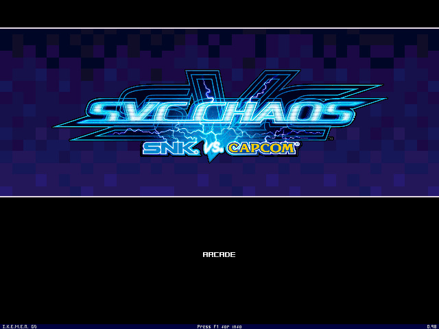 SVC Chaos SNK VS CAPCOM IKEMEN Screenpack 640x480