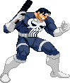 The punisher mvc2 style