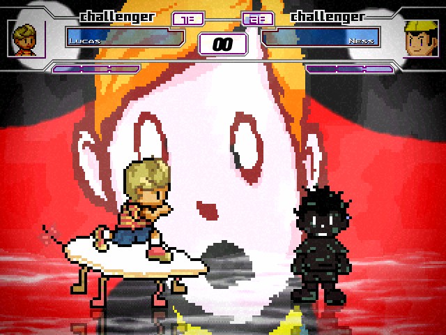 Mother 3 - Giant Tormented Claus & Vapor 2