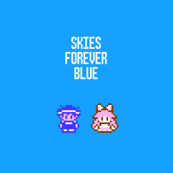 Skies Forever Blue | Toby Fox & Itoki Hana - Toby Fox, itoki hana, Omocat