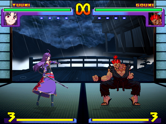 Street Fighter III New Generation Lifebar 1280x720 For MUGEN 1.0 - 1.1 Normal & Custom Portrait