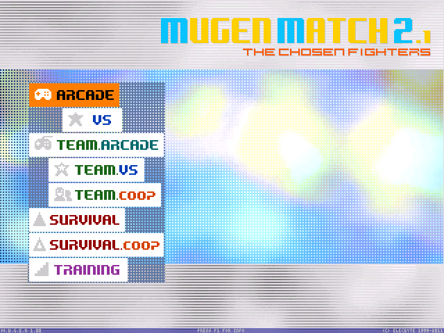 MUGEN Match 2.1 Screenpack 640x480