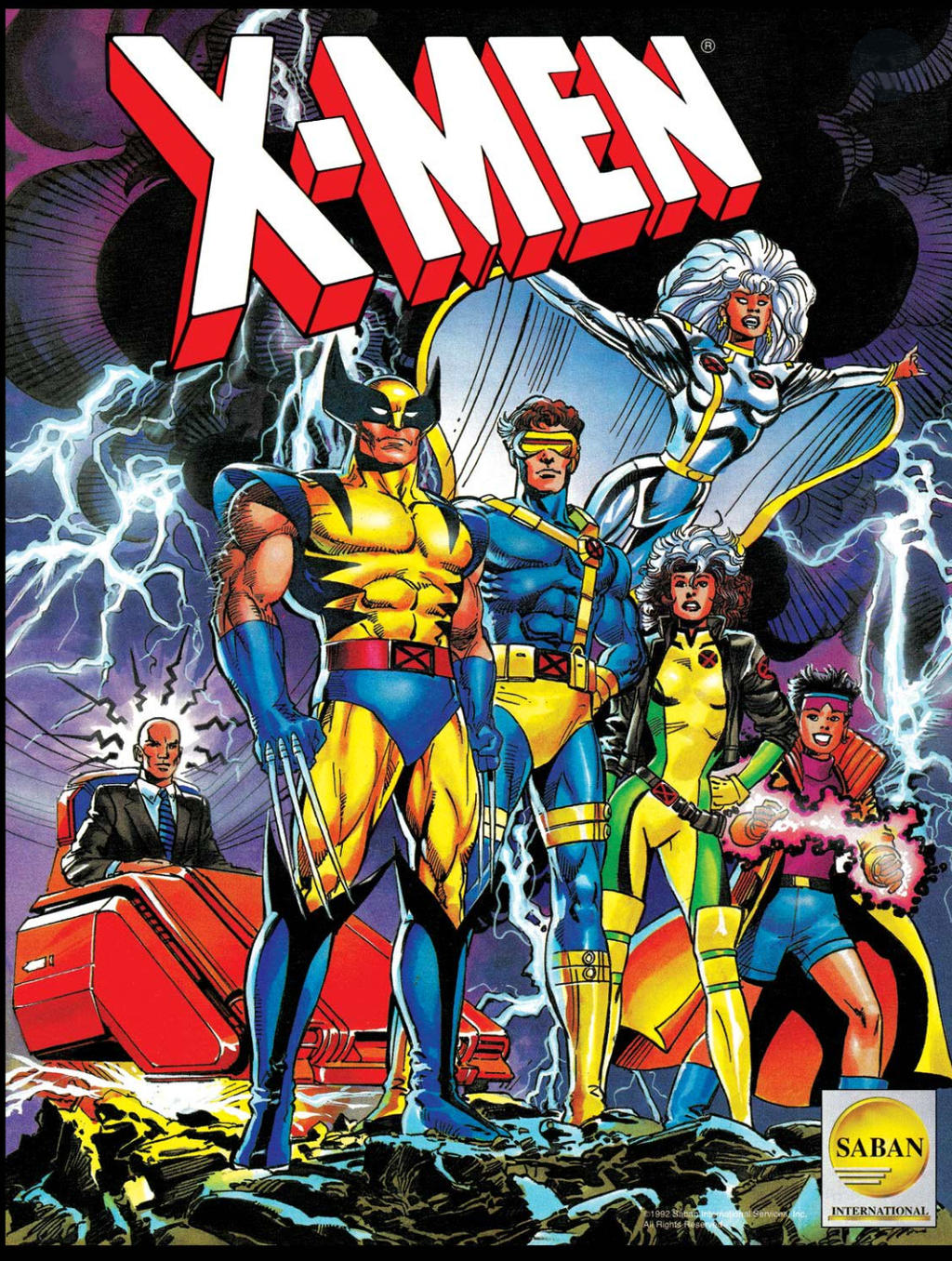 x-men animated series intro