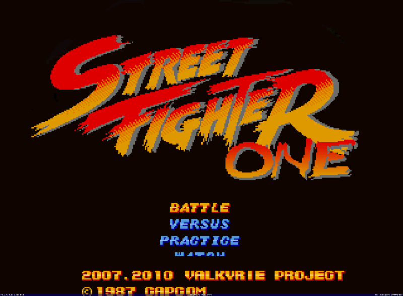 Street fighter One