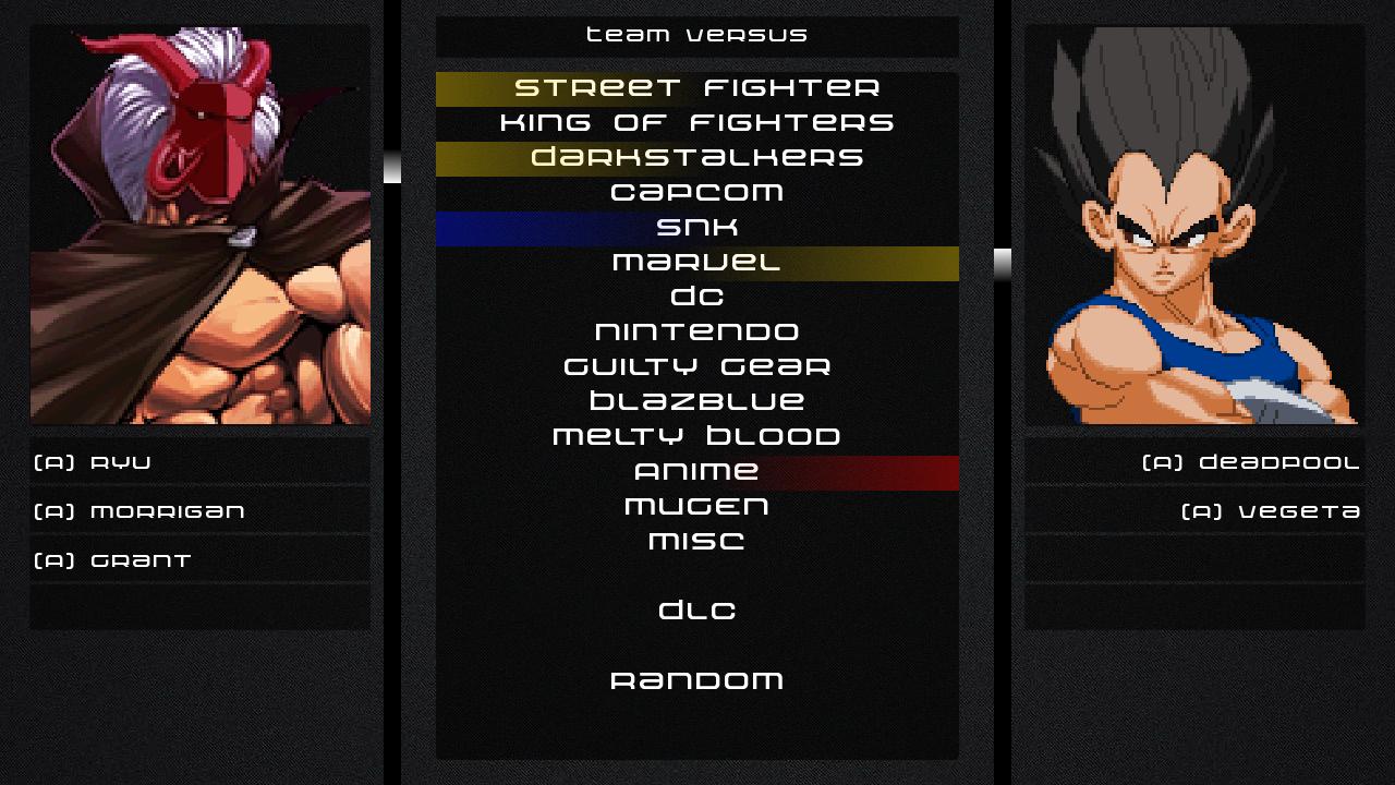 Mugen Generations SP template by MH Styles