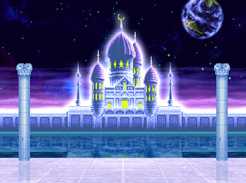 Silver Millennium Moon Castle